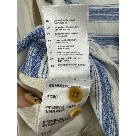 Scotch & Soda Beachy Coastal 100% Cotton Casual Classic Button Up Shirt - Picture 8 of 10